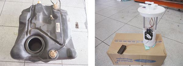 Tanque de combustível / Conjunto completo da bomba de combustível