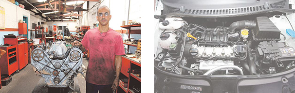 Sebastião Gentil Júnior, da Removel / Motor Fox 1.6