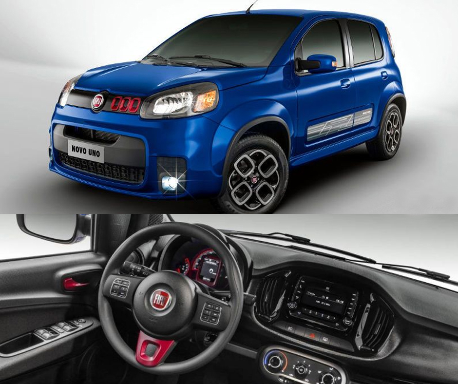 Fiat lança novo Uno Sporting 2015 Jornal Oficina Brasil Pitstop